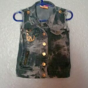 AKDMKS denim vest